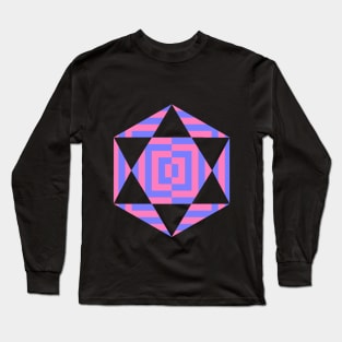 Artistic star shape design Long Sleeve T-Shirt